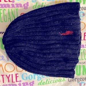 Polo  navy hat for winter